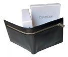 Billetera Calvin Klein Rfid Con Cierre, color negro Hot on Sale