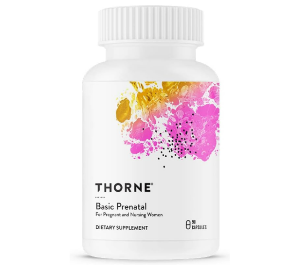 Thorne investigación – Basic – Ácido Fólico para mujer Multivitamínico Prenatal – 90 Cápsulas vegetarianas Fashion