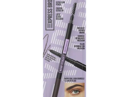 Maybelline Express Brow Ultra Slim Pincel para cejas - 260 Deep Brown Hot on Sale