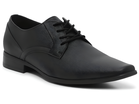 Calvin Klein Benton 2 Oxford Men Square Toe Leather - color negro Talla 43 Online Sale