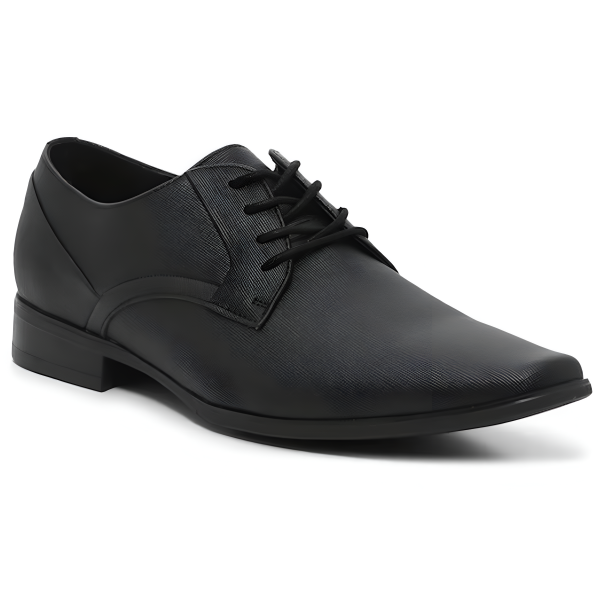 Calvin Klein Benton 2 Oxford Men Square Toe Leather - color negro Talla 43 Online Sale