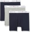 Tommy Hilfiger Calzoncillos bóxer clásicos de algodón para hombre, paquete de 3 unidades For Discount