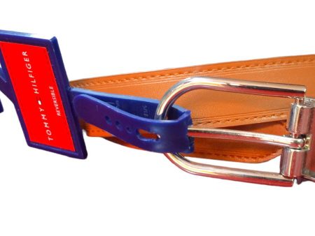 Tommy Hilfiger reversible cinturón para mujer color marrón Talla S Online Sale