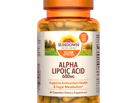 Alpha Lipoic Acid - Sundown Naturals 600mg - 60 Capsulas Cheap