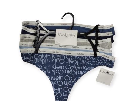 Calvin Klein Tanga de carrusel de ropa interior para mujer , pack 5 Online