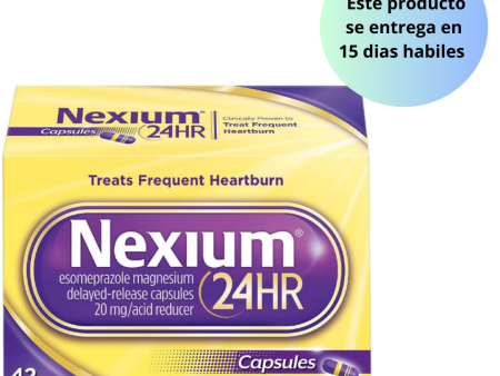 Nexium 24 HR 20mg 42 cápsulas Cheap