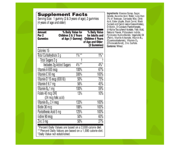 Flintstones extra vitamina C , 150 gomitas Supply