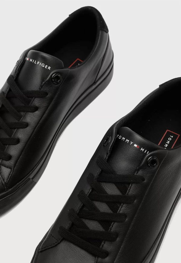 Zapatillas Tommy Hilfiger para hombre de color negro Hot on Sale