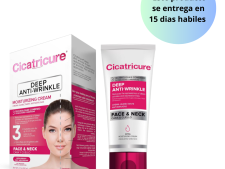 Cicatricure crema hidratante antiarrugas profunda para rostro y cuello 60g For Discount