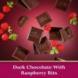 GHIRARDELLI RASPBERRY Dark Chocolate - Barra de chocolate negro intenso, frambuesa 100g Fashion