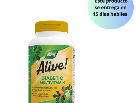 Nature’s Way Alive! Diabetic Multivitamin Tablets 120 ct. Online