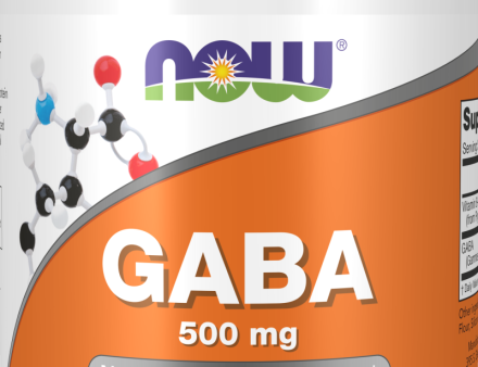 NOW GABA 500 mg 200 Veg Capsules Cheap