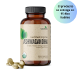 Futurebiotics Ashwagandha orgánica  hierba adaptogénica de apoyo al estrés y energía, sin OMG, 100 Tabletas Online