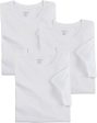 calvin klein polos Classic cuello redondo Y cuello V pack de 3 und on Sale