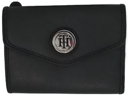 Billetera Tommy Hilfiger para mujer color negro Online