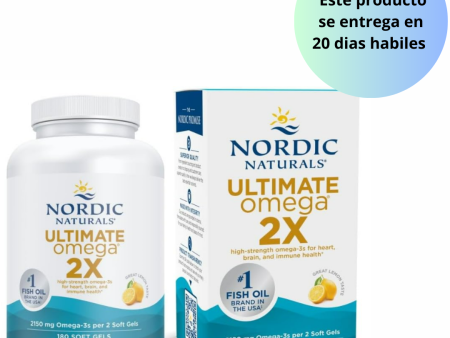 Ultimate Omega 2X 2150mg , 180 capsulas - Nordic Naturals For Cheap