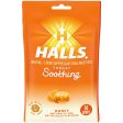 HALLS Pastillas para la Tos con Miel para Aliviar la Garganta 30 caramelos Fashion