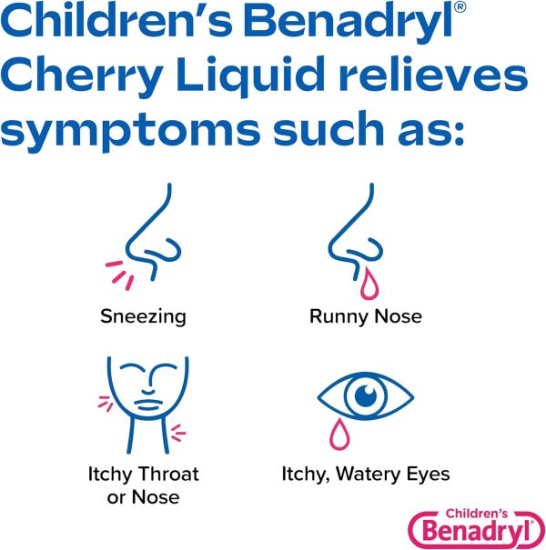 Children s BENADRYL® Allergy - Jarabe para el alivio de la alergia con difenhidramina CIH, niños - 236ml Discount