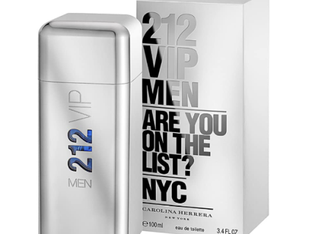 212 VIP para hombre NYC EDT , 100ml - Carolina Herrera Fashion