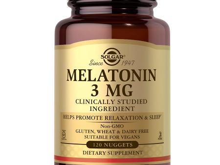 Melatonina 3mg , 120 Tabletas - Solgar Online Hot Sale