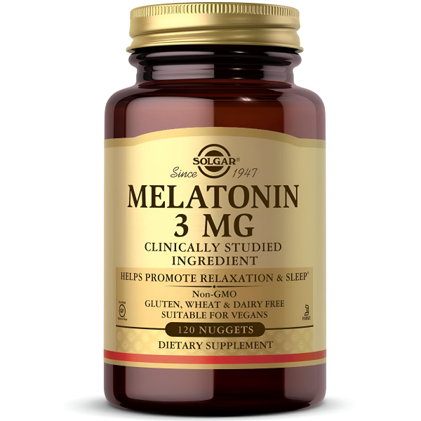 Melatonina 3mg , 120 Tabletas - Solgar Online Hot Sale