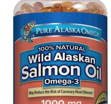 Pure Alaskan Omega Wild Salmon Oil 1000 mg., 210 cápsulas blandas Supply