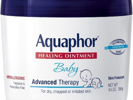 Crema Aquaphor para bebé, curativo, terapia avanzada, protector de la piel 396gr. For Discount