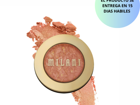 Milani - Baked Blush & Baked Highlighter - 3.5g , 02 ROSE D`ORO Hot on Sale