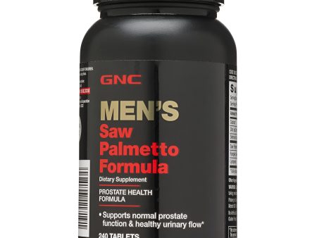 GNC Men s Saw Palmetto Formula, Tabletas para la Prostata Online Sale