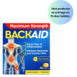 Backaid Analgésico de Espalda de Máxima Potencia Fórmula de 6 Horas, Comprimidos sin Aspirina, 28 Unidades Online Hot Sale