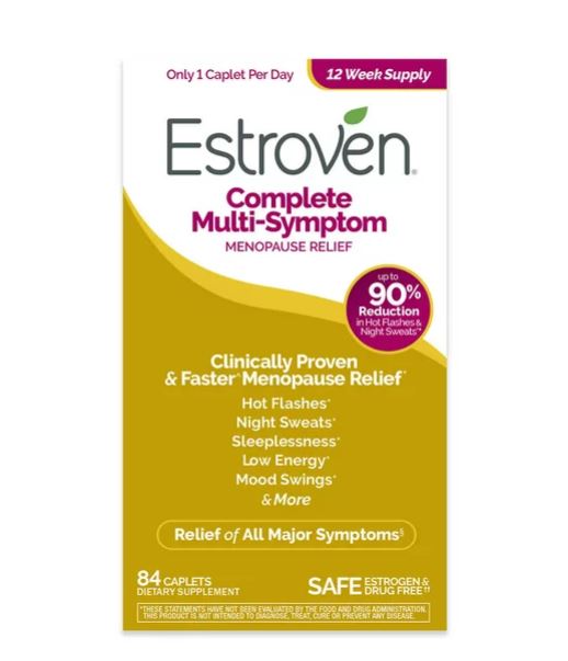 Estroven Complete Multi-Symptom Menopause Relief, 84 tabletas Online Hot Sale