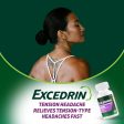 Excedrin Tension Headache- Aspirin free, acetaminophen 500mg y Cafeína 65mg - 100 tabletas Fashion