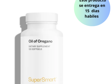 Aceite de oregano 135mg , Supersmart , 120 capsulas Online Sale