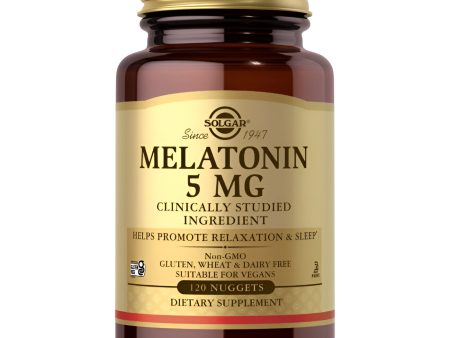 Melatonina 5mg , 120 tabletas - Solgar Online Hot Sale