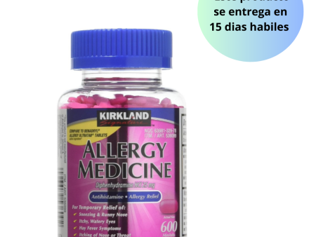 Allergy Medicine Kirkland Signature, Difenhidramina Hci 25 mg 600 minitabletas. Discount