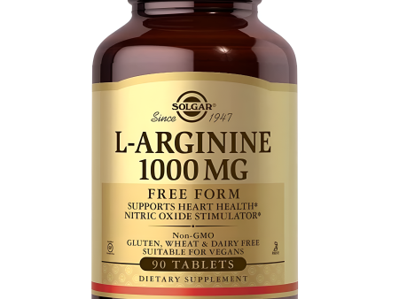 L-Arginine 1000mg , 90 tabletas - Solgar Sale