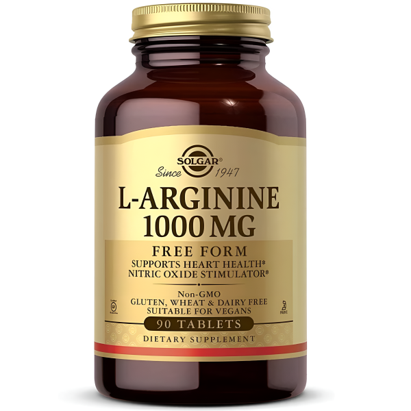 L-Arginine 1000mg , 90 tabletas - Solgar Sale