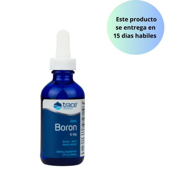 Trace Minerals - Ionic Boron 6mg , 59ml Hot on Sale