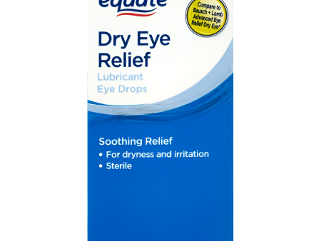 Equate Gotas lubricantes para aliviar los ojos secos For Sale