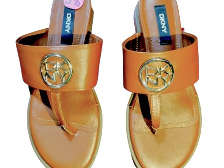 Sandalias plana DKNY para mujer Talla 36 Fashion