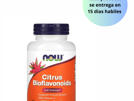 Citrus Bioflavonoids 100 capsulas vegetarianas - Now Sale