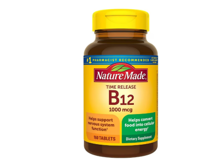 Vitamin B12 1000 mcg Time Release 160 Tabletas - Nature Made Discount