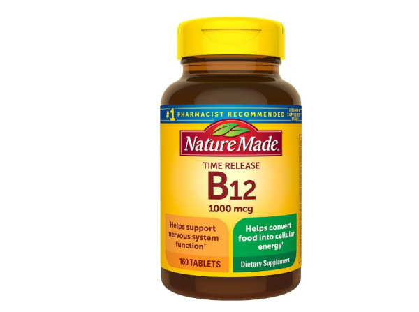 Vitamin B12 1000 mcg Time Release 160 Tabletas - Nature Made Discount