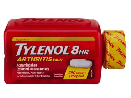 Tylenol 8 HR Arthritis 650 mg , 290 capsulas on Sale