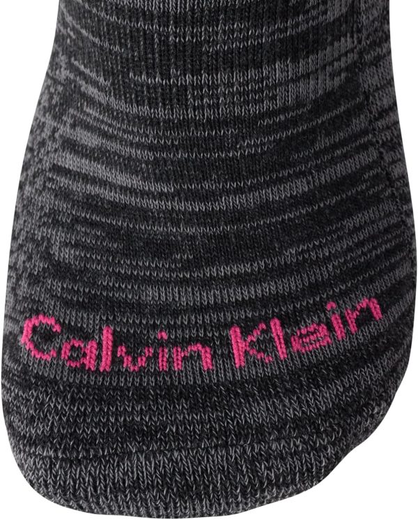 Calvin Klein Calcetines deportivos para mujer, calcetines acolchados invisibles PACK 6 Hot on Sale