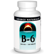 B-6 500mg , 100 tabletas - Source Naturals Cheap