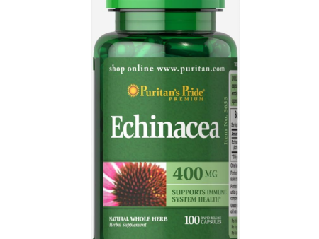 Puritan s Pride- Echinacea 400 mg 100 cápsulas For Sale