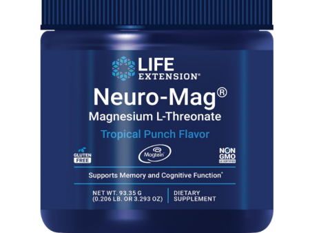 Neuro-Mag Magnesio - L-Threonate en polvo 93.35g - Life Extension Cheap