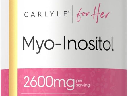 Myo-Inositol - Carlyle - 2600mg - 180 Capsulas Online now