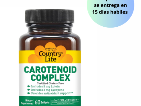 Country Life Carotenoid Complex , 60 capsulas Fashion